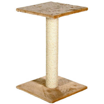 Flamingo Jannu ФЛАМІНГО ЯННУ кігтеточка з платформою для котів 29х29х40см Бежевий | 29х29х40 см