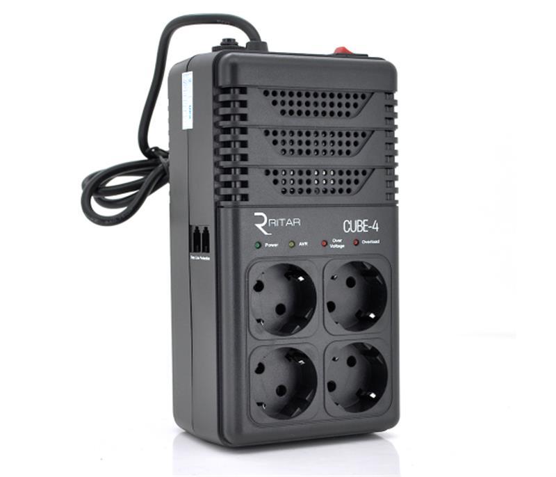 Стабілізатор Ritar CUBE-4 800VA (RT-CUBE-4/02941)