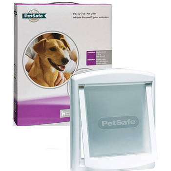 PetSafe Staywell Original ПЕТСЕЙФ СТЕЙВЕЛ ОРИГІНАЛ білі дверцята для котів та собак середніх порід до 18 кг