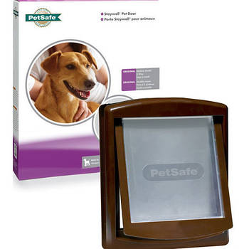 PetSafe Staywell Original ПЕТСЕЙФ ОРИГІНАЛ коричневі дверцята для котів та собак середніх порід до 18 кг