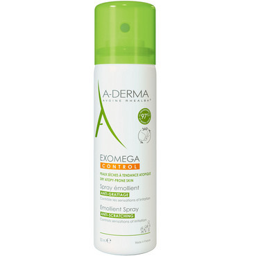 А-Дерма Спрей-Емолент для сухої й атопічної шкіри A-Derma Exomega control emollient spray 50 мл