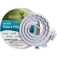 Sentry Flea&Tick Collar Small СЕНТРИ ошейник от блох и клещей для собак малых пород (до 36см - 2шт упаковка)