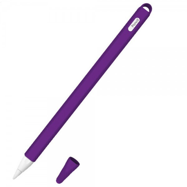 Чохол TPU Goojodoq Hybrid Ear для стилуса Apple Pencil 2 Violet тех.пак (4001055094286V)