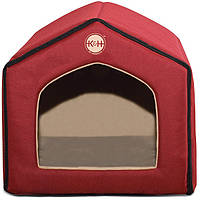 K&H Indoor Pet House домик для котов и собак малых пород Червоний | 41x38х36 см