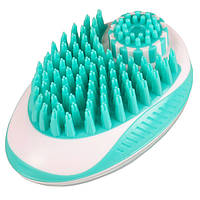 Flamingo Margo 2in1 Clean And Massage Brush Фламінго Марго щітка для чищення та масажу собак