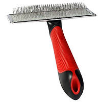 Flamingo Soft Slicker L ФЛАМІНГО СОФТ СЛІКЕР м'який слікер-пуходерка для собак середній