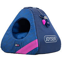Joyser Cat Home ДЖОЙСЕР будиночок для котів іграшка кажан з котячою м'ятою Синій - рожевий | 40х40х41 см