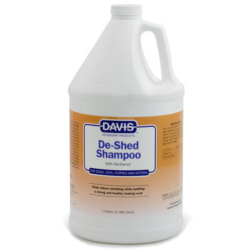 Davis De-Shed Shampoo ДЭВИС ОБЛЕГЧЕНИЕ ЛИНЬКИ шампунь для собак и ...