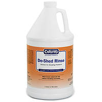 Davis De-Shed Rinse ДЭВИС ОБЛЕГЧЕНИЕ ЛИНЬКИ ополаскиватель для собак и котовконцентрат 3.8л