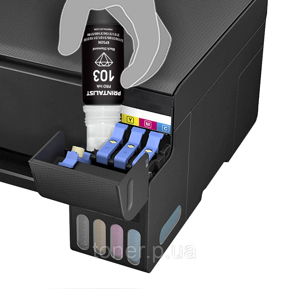 Купити Чорнило для EPSON 103 INK SET PRINTALIST 103 Black 70 г PL103BK ...