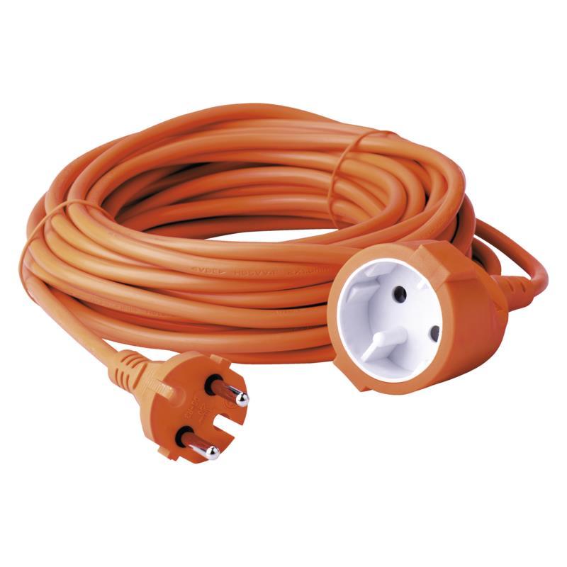Подовжувач Emos (P01310) 1 розетка, 10 м, Orange