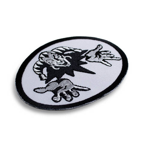 Нашивка з вишивкою КОРОЛЬ І ШУТ Large Logo, фото 2