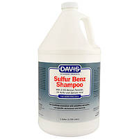Davis Sulfur Benz Shampoo шампунь для собак и котов с пероксидом бензоила серой салициловой кислотой 3.8л