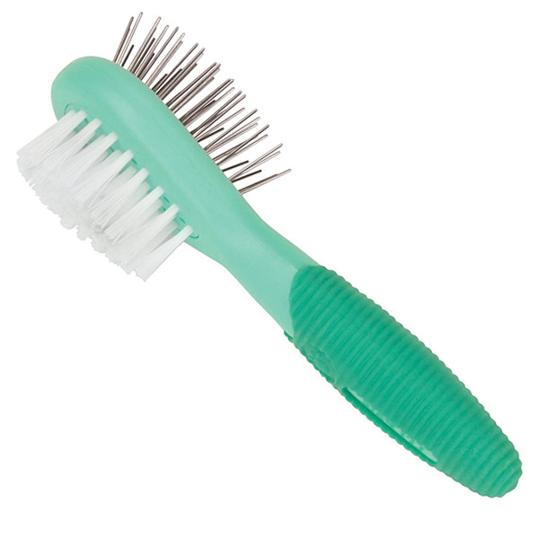 Safari Li'l Pals Combo Brush САФАРІ ЩІТКА ГРЕБІНЕЦЬ ДВОСТОРОННЯ для цуценят та собак малих порід, фото 1