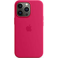 Силиконовый чехол накладка Apple Silicone Case for iPhone 13 Pro, Rose Red (HC)(A)