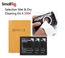 Серветки для чищення SmallRig Selection Wet & Dry Cleaning Kit A 3304 (3304)