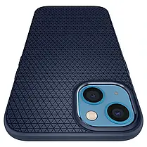 Чохол Spigen для iPhone 13 - Liquid Air Navy Blue, фото 4