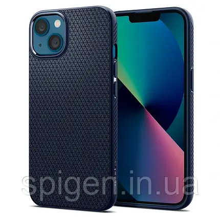 Чохол Spigen для iPhone 13 - Liquid Air Navy Blue, фото 1