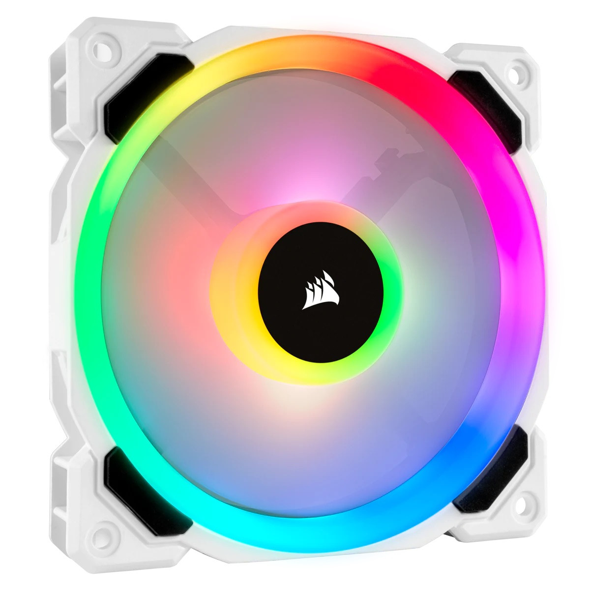 Вентилятор Corsair LL120 RGB (CO-9050091-WW), 120x120x25 мм, 4-pin PWM, білий