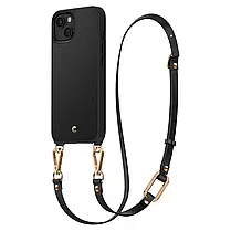 Чохол Spigen для iPhone 13 - Cyrill, Classic Charm, з ремінцем, Чорний, фото 4