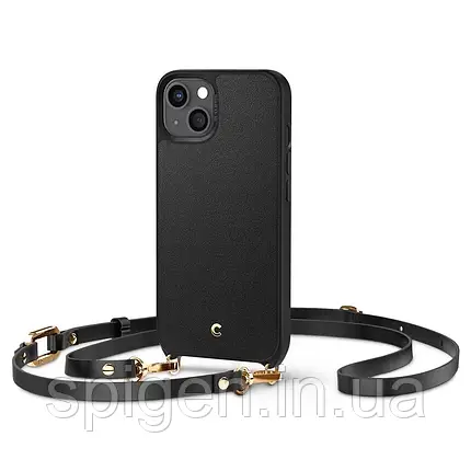 Чохол Spigen для iPhone 13 - Cyrill, Classic Charm, з ремінцем, Чорний, фото 1