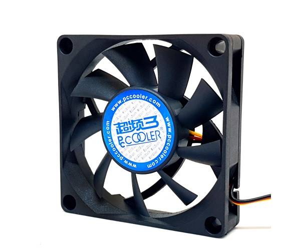Вентилятор PCCooler F92 (16393), 92х92х25мм, 3-pin+Molex, Black