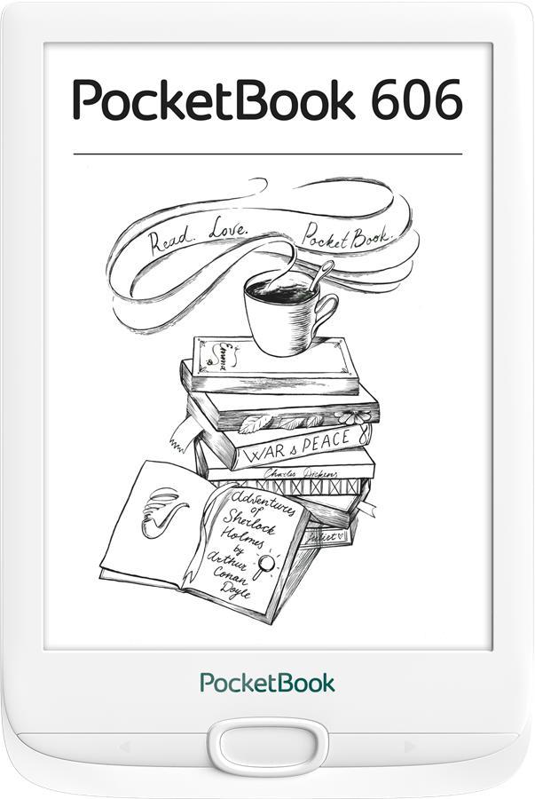 Електронна книга PocketBook 606 White (PB606-D-CIS), фото 1