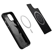 Чохол Spigen для iPhone 13 - Mag Armor (сумісний з MagSafe) Matte Black, фото 3