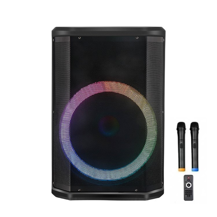 Колонка акумуляторна 15 дюймів із мікрофонами ZPX ORIGINAL 250 W (Bluetooth/USB/FM/), фото 1