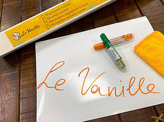 Маркерна плівка біла Le Vanille Professional 1.27 м ширина, мркерні шпалери, фото 1