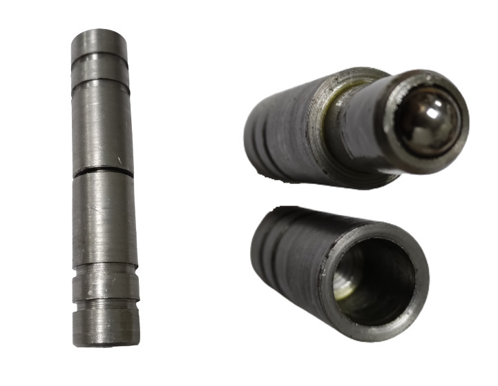 Петля приварна ВПК D18 * 80 мм із проточкою та запресованою кулькою