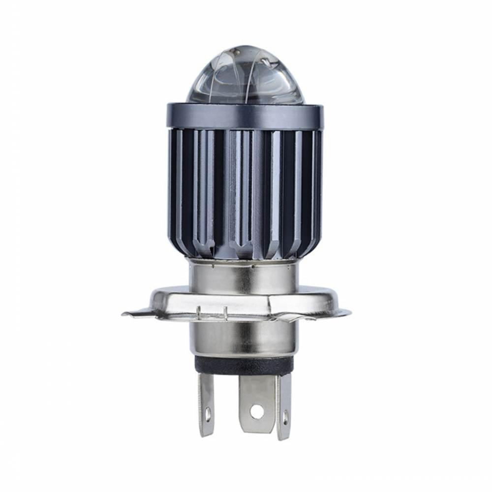 H4, DC12-96V Лампа для скутера, мотоцикла світлодіодна триконтактна LED, фото 1