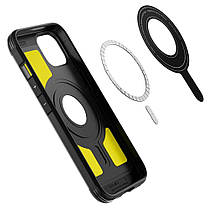 Чохол Spigen для iPhone 13 - Tough Armor (MagSafe), Black, фото 4