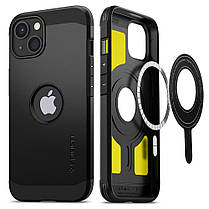 Чохол Spigen для iPhone 13 - Tough Armor (MagSafe), Black, фото 3