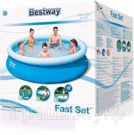 Надувний басейн Bestway 57266, 305 х 76 см, фото 1