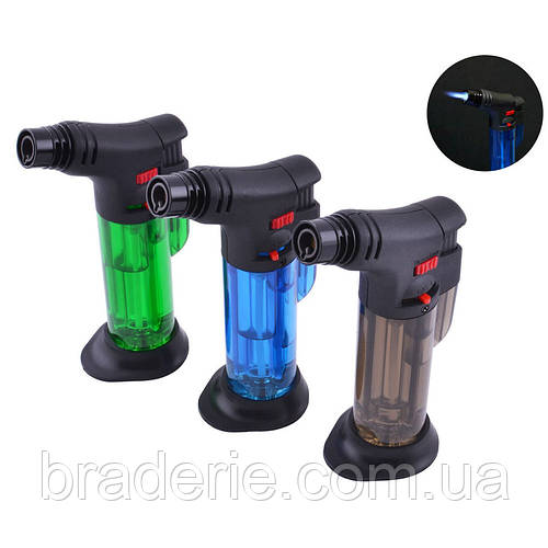 Газовая горелка универсальная 001T со встроенным прозрачным баллоном ...