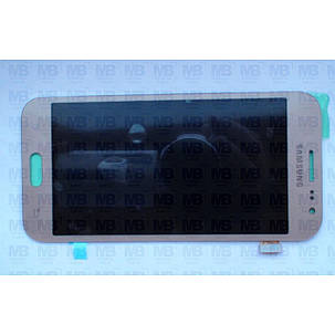 Дисплей з сенсором Samsung J200 Galaxy J2 2015 OLED, Gold !, фото 3