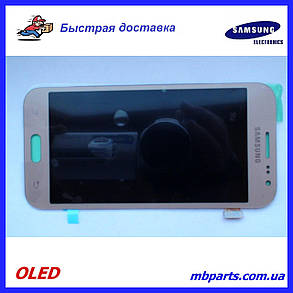 Дисплей з сенсором Samsung J200 Galaxy J2 2015 OLED, Gold !, фото 1