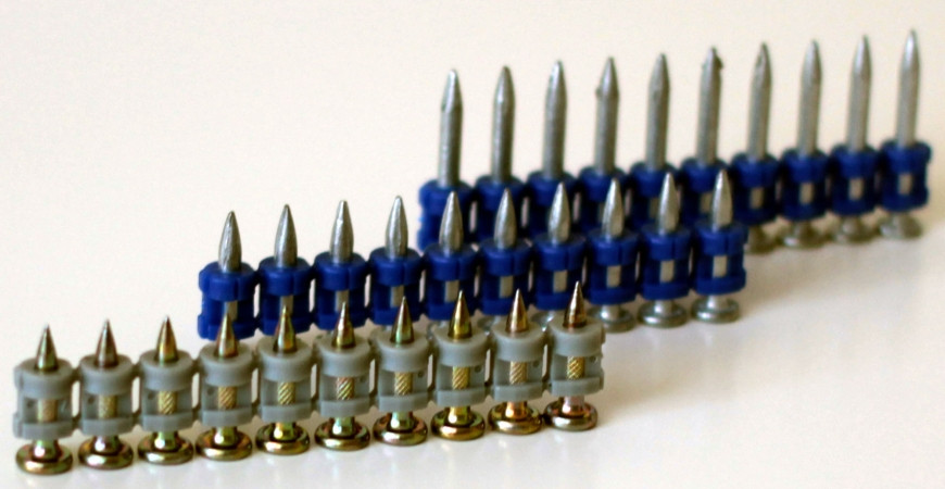 Дюбель-цвях MG16 по бетону/металу/цеглі кований оцинкований (1000 шт), фото 1