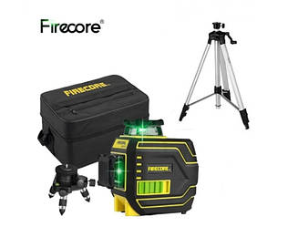 Лазерний рівень Firecore F94T-XG➤ штатив 1,2м