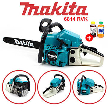 Бензопила Makita 6814 RVK (3.7 кВт, шина 45 см) Пила Макіта 6814 RVK