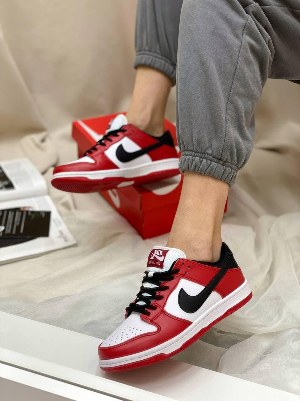 Кросівки чоловічі Nike SB Dunk Low Classic Red
