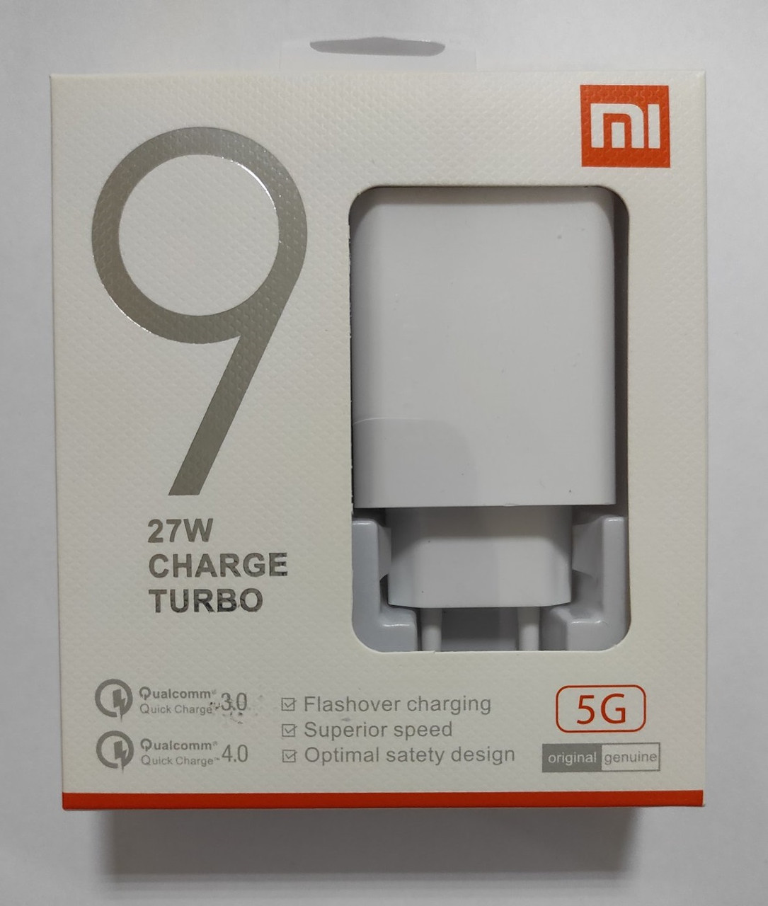 Мережевий зарядний пристрій зарядка Xiaomi CHARDGE TURBO 27W Type-C 2 в 1 оригінал, фото 1