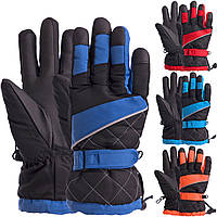 Перчатки горнолыжные женские Zelart Snow Gloves 7133 (перчатки лыжные): размер S-M/L-XL (4 цвета)