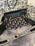 Жіноча сумка Dior чорна, фото 5