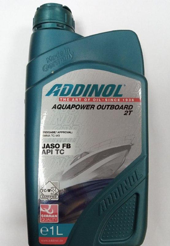 Олія ADDINOL Aquapower Outboard 2T TC-W3 1 л