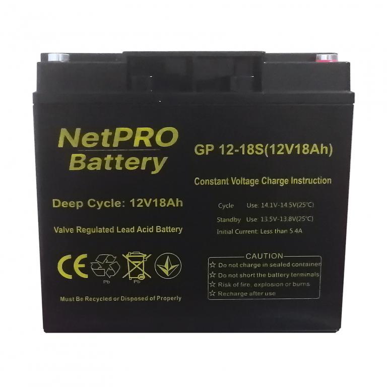 Акумулятор NetPRO GP 12-18S