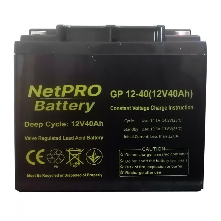 Акумулятор NetPRO GP 12-40, фото 1