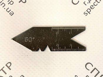 Шаблон для нарізних різців 60 градусів FORMAT Німеччина