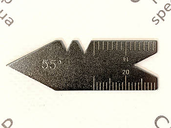 Шаблон для нарізних різців 55 градусів FORMAT Німеччина
